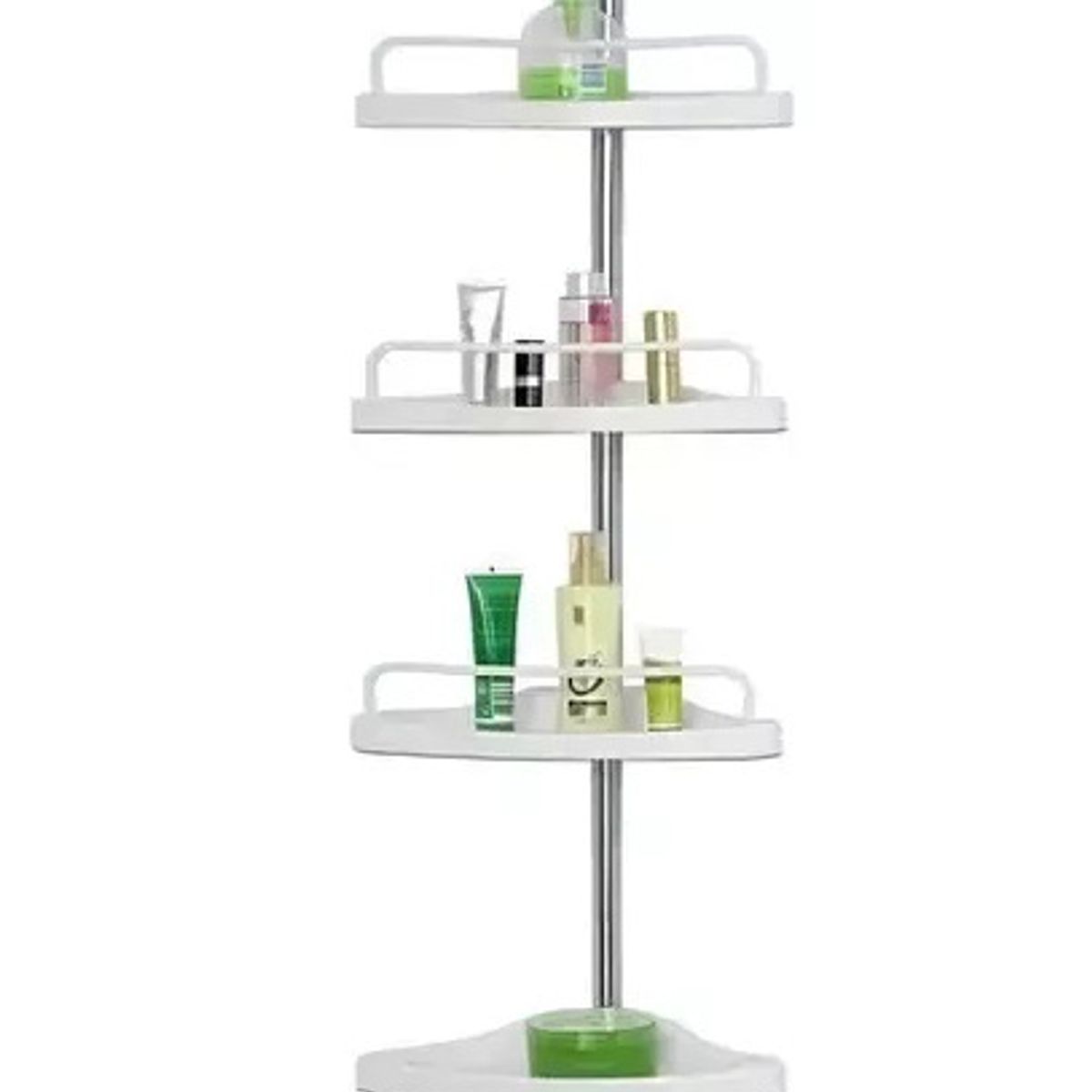 GENERICO - Organizador Multifuncional Ducha Y Baño Esquinero 4 Niveles