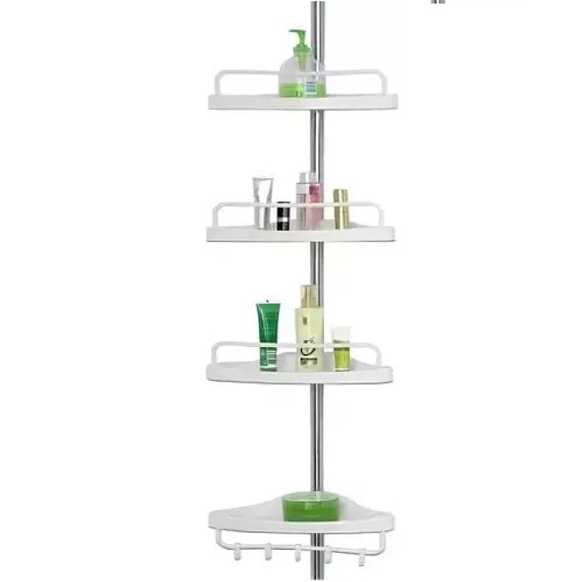 GENERICO - Organizador Multifuncional Ducha Y Baño Esquinero 4 Niveles