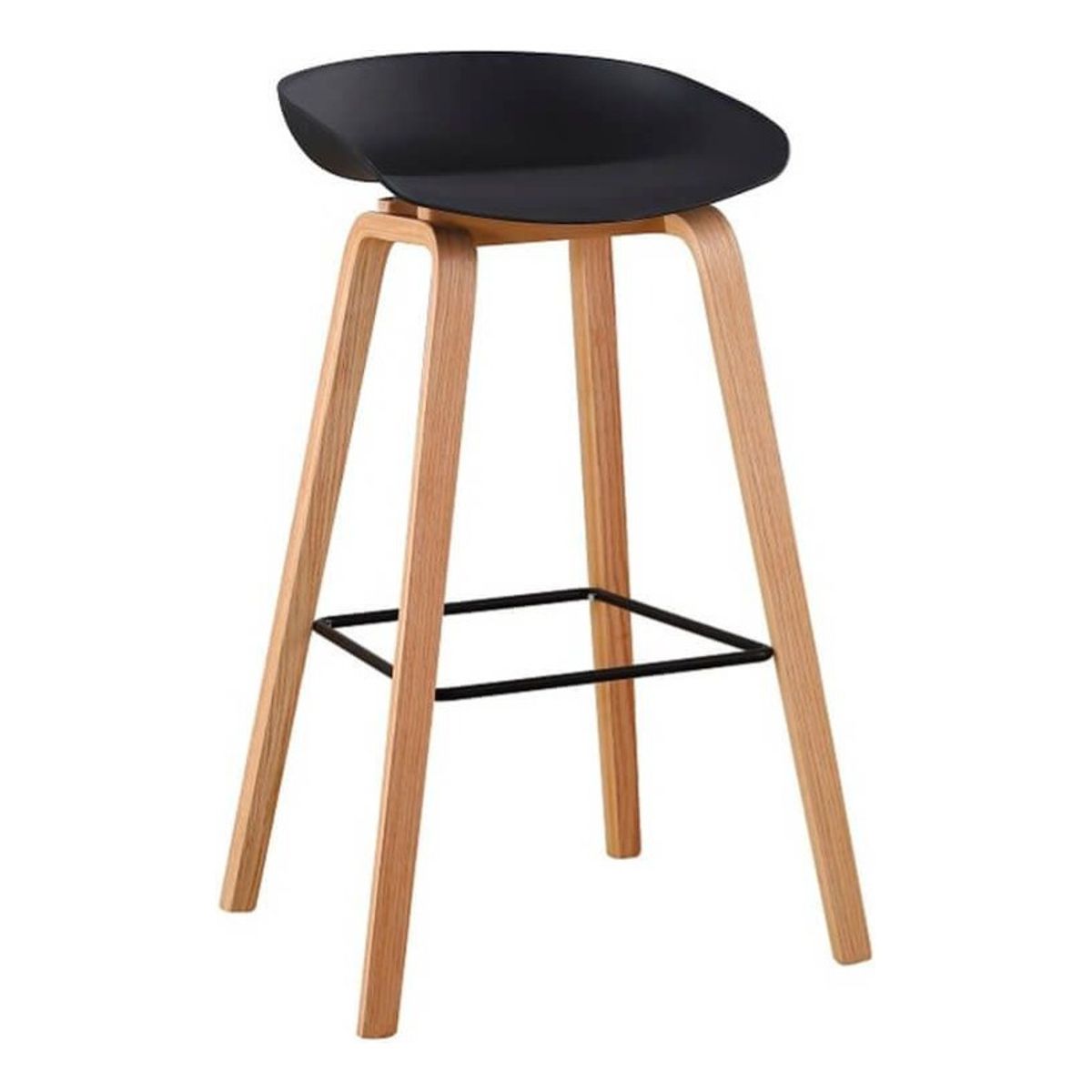 MOBLIHOUSE - Silla De Bar Nórdica Ferrara