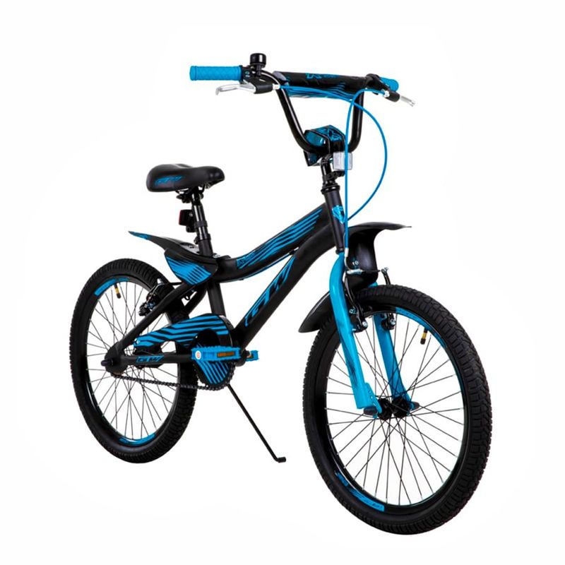 GW - Bicicleta infatil 6 a 9 años rin 20 GW TXT-650 Negro Azul