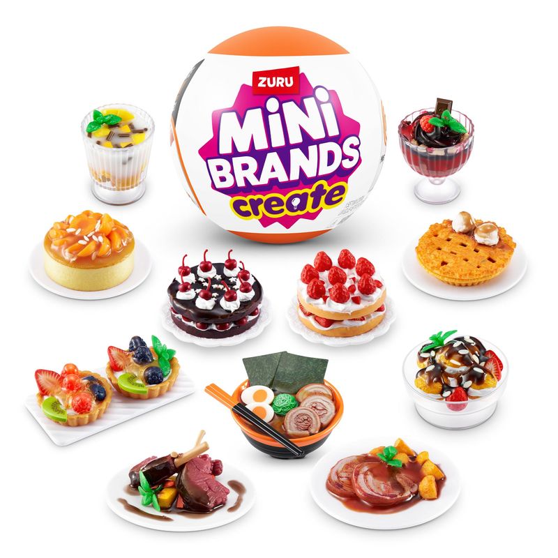 5 SURPRISE - Master Chef Create Capsula Sorpresa Mini Brands 5 Sorpresas
