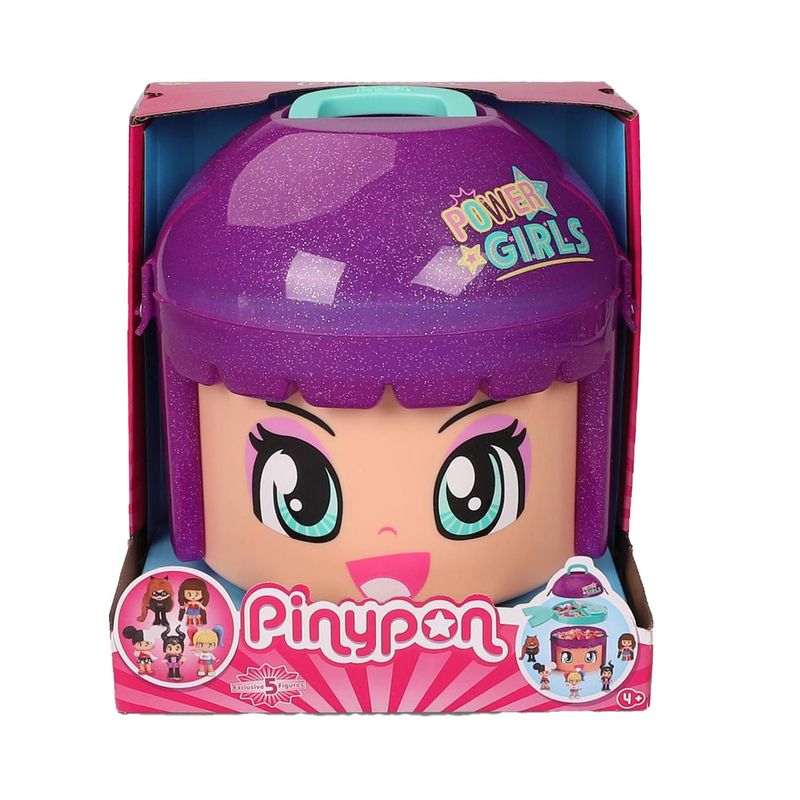 PINYPON - Playset Pinypon Power Girls Heroínas y Villanas Edición Limitada