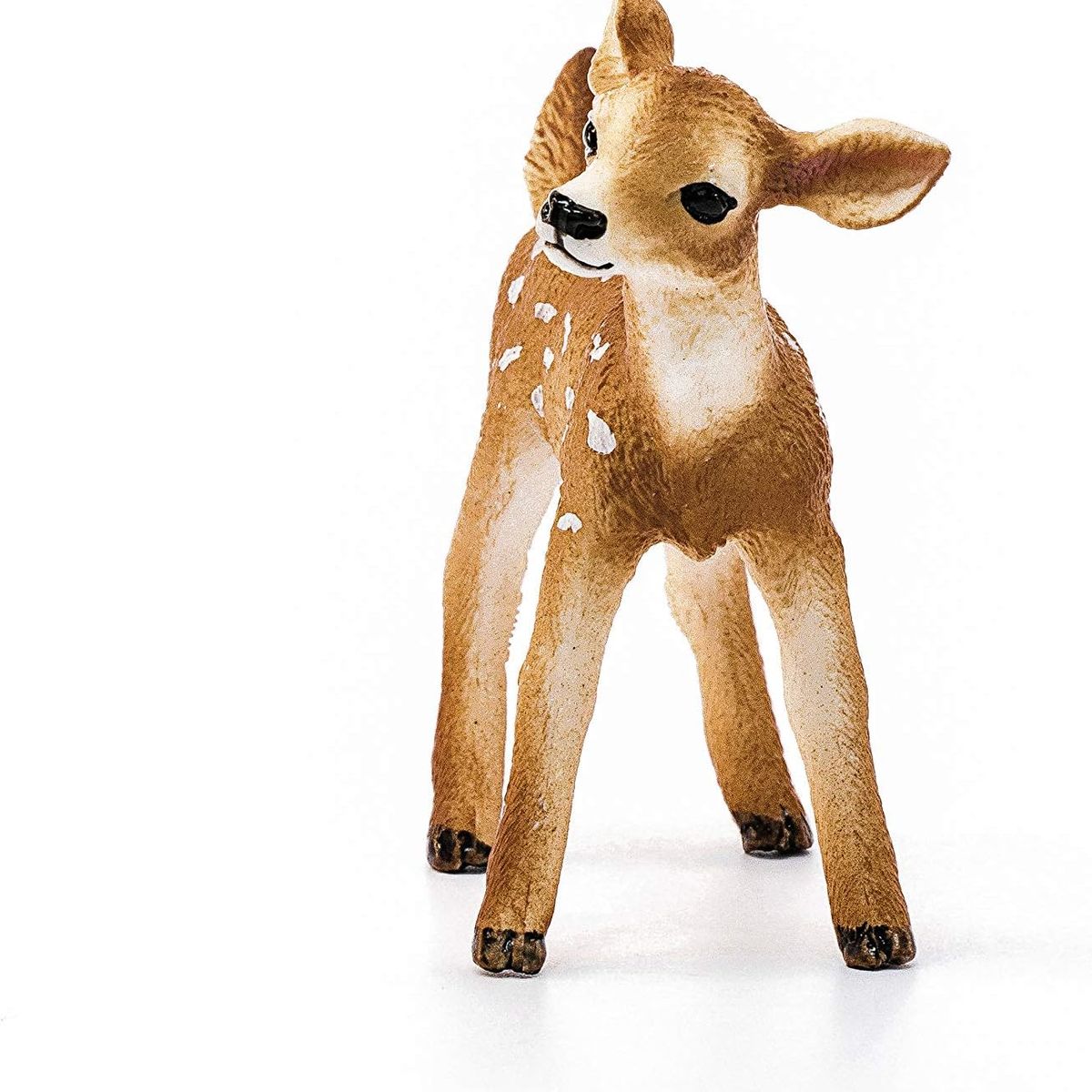 JUGANDO Y EDUCANDO - Figuras Coleccionables Cervatillo Cola Blanca Pintada A Mano Schleich