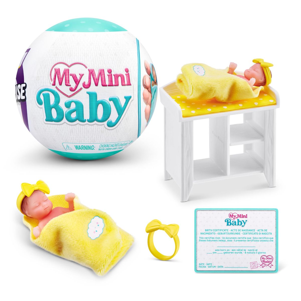 5 SURPRISE - Mini Bebe De Silicona Sorpresa Mini Baby 5 Sorpresas_.