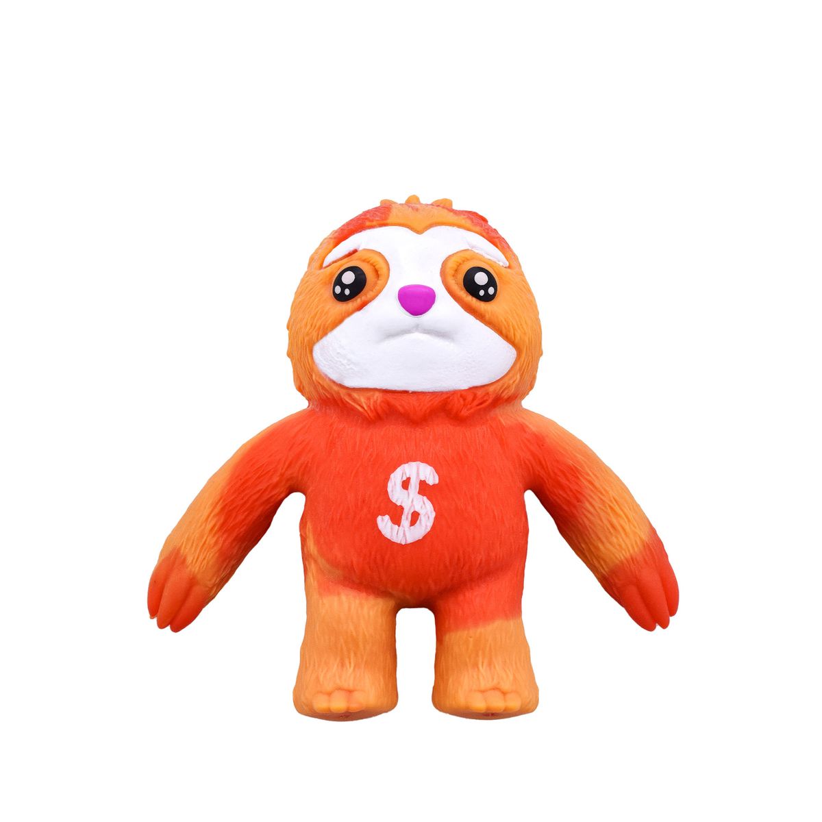 STRETCH - Muñeco Estirable Stretchapalz Crownee Perezoso Naranja Serie Sloth