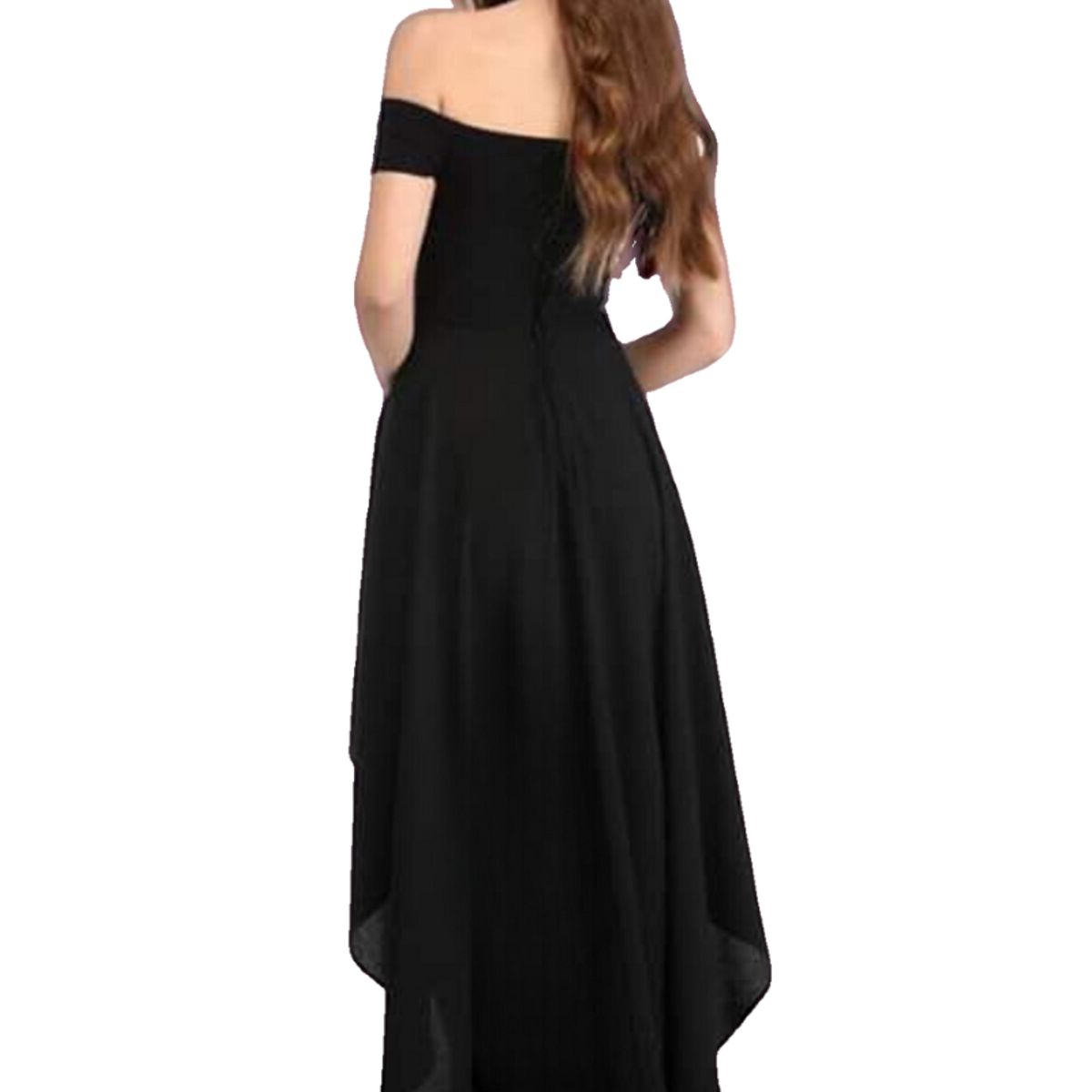 NEGRELI - VESTIDO COLA DE PATO REF-1008