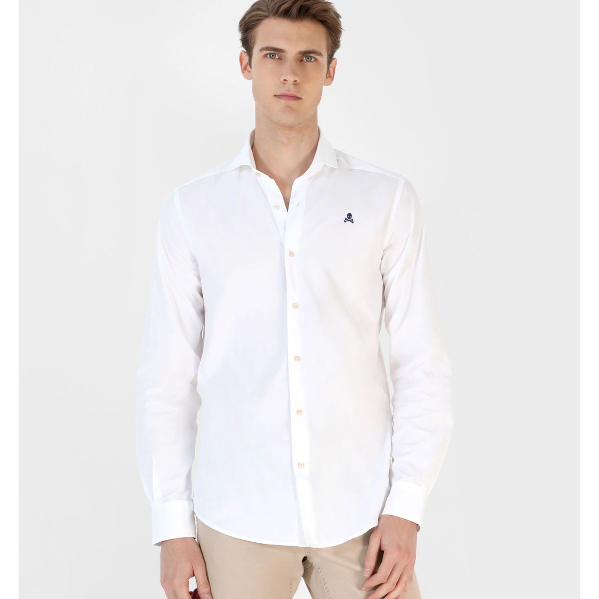 SCALPERS - Camisa sport elisee SCALPERS Blanco 24424WHITE
