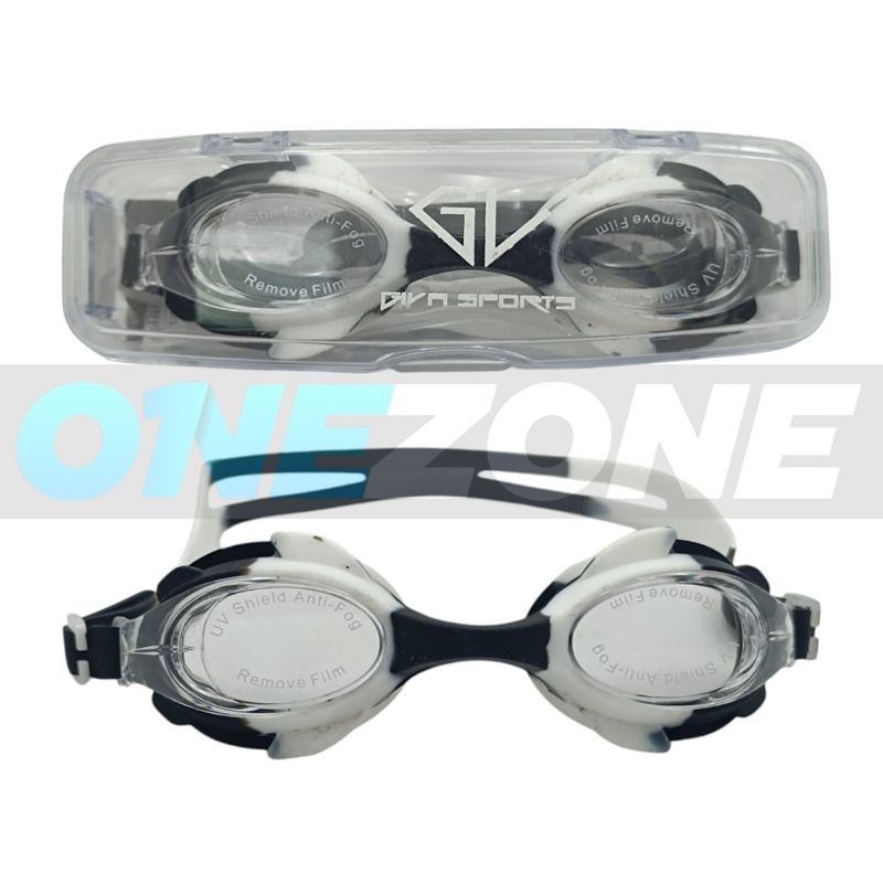 GENERICO - Gafas De Natación Juvenil Gvs-zs5806 Uv Antifog Tapa Oídos