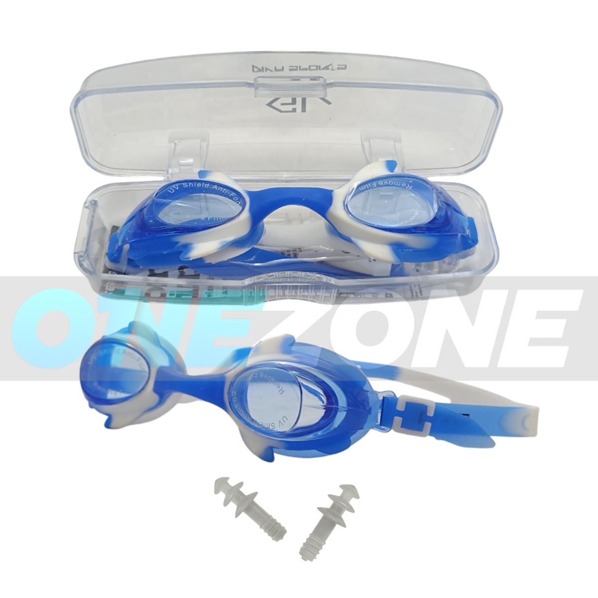 GENERICO - Gafas De Natación Juvenil Gvs-zs5806 Uv Antifog Tapa Oídos