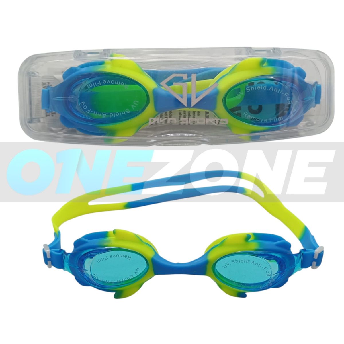 GENERICO - Gafas De Natación Juvenil Gvs-zs5806 Uv Antifog Tapa Oídos