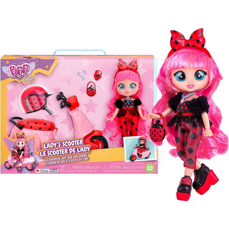 CRY BABIES - Muñeca Cry Babies Bff By Cry Lady Scooter