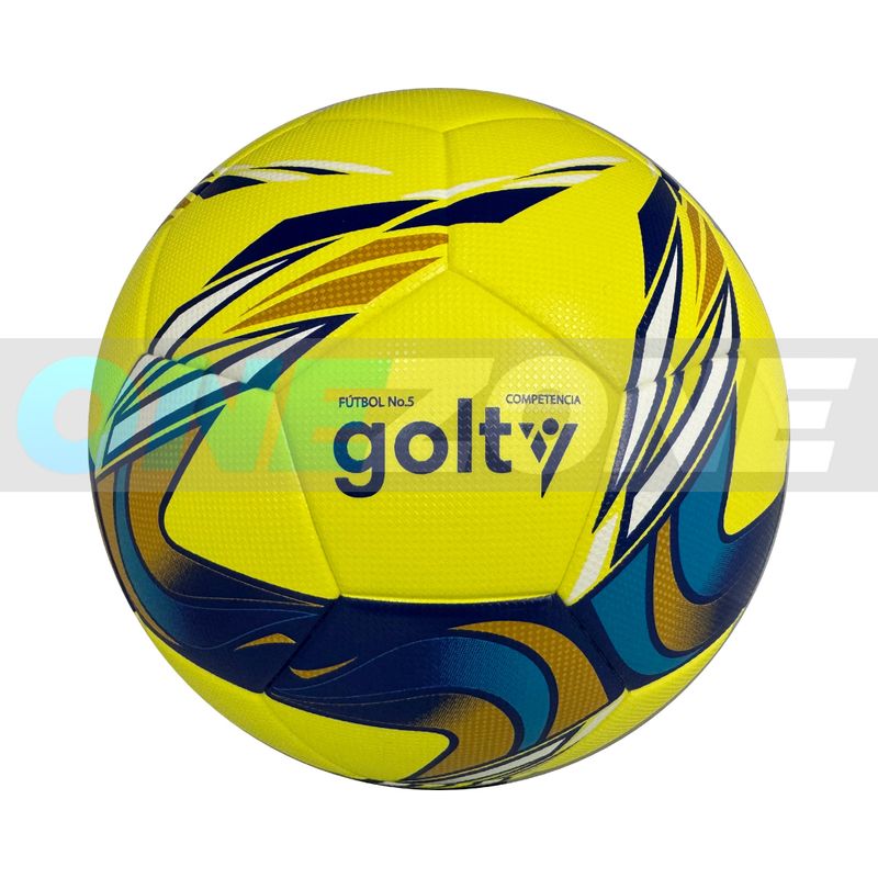 GOLTY - Balón Fútbol Golty 5 Competencia Fenix Thermobonded Verde