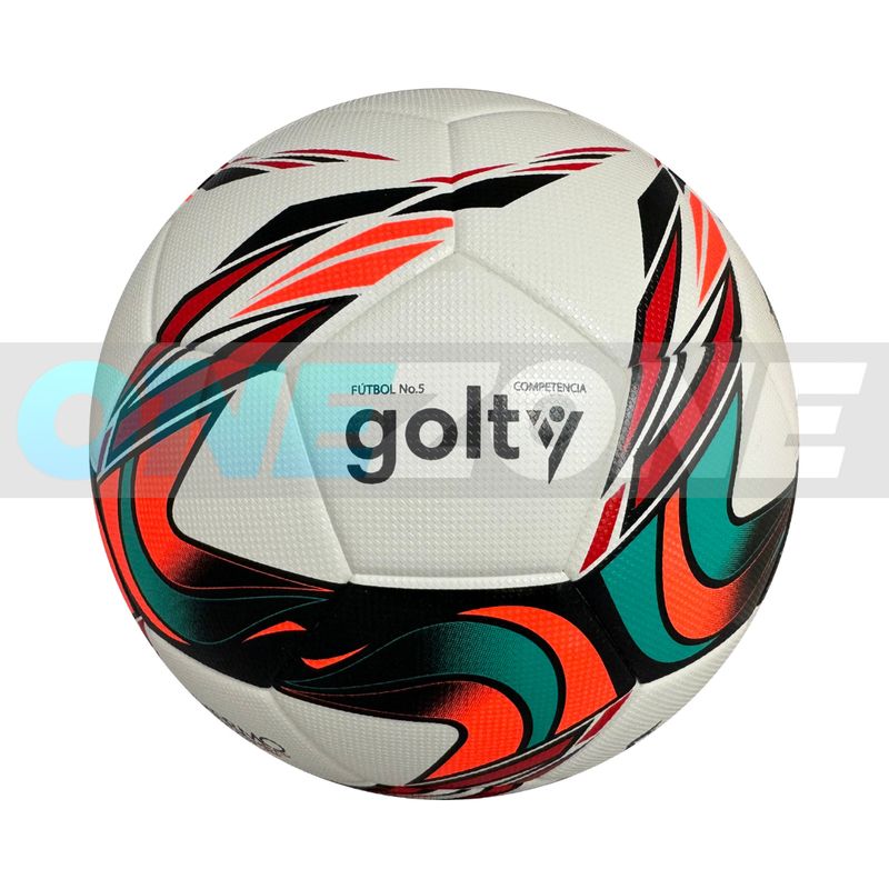 GOLTY - Balón Fútbol Golty 5 Competencia Fenix Thermobonded Blanco