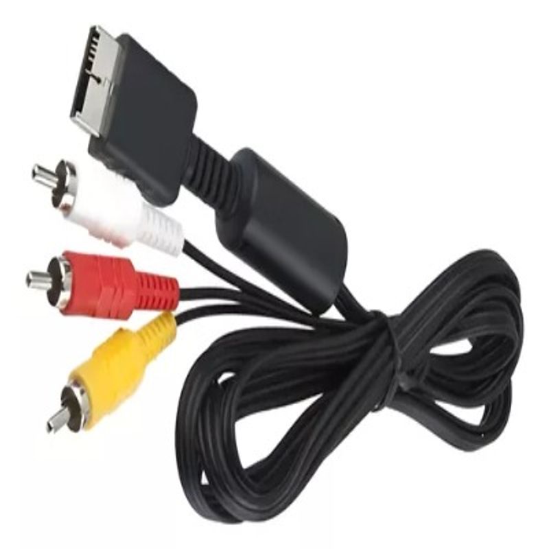 GENERICO - Cable Rca Av Audio Video Playstation Ps2
