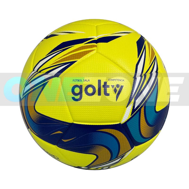 GOLTY - Balón Fútbol Sala Golty Competencia Fenix Thermobonded Verde