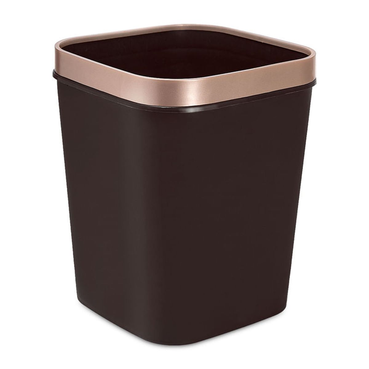 ENERGY PLUS - Cesto de Basura 15L con Pisa Bolsa Caneca Plástica Moderna