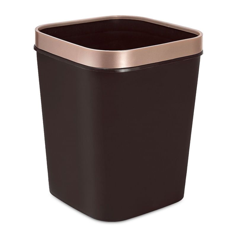 ENERGY PLUS - Cesto de Basura 15L con Pisa Bolsa Caneca Plástica Moderna