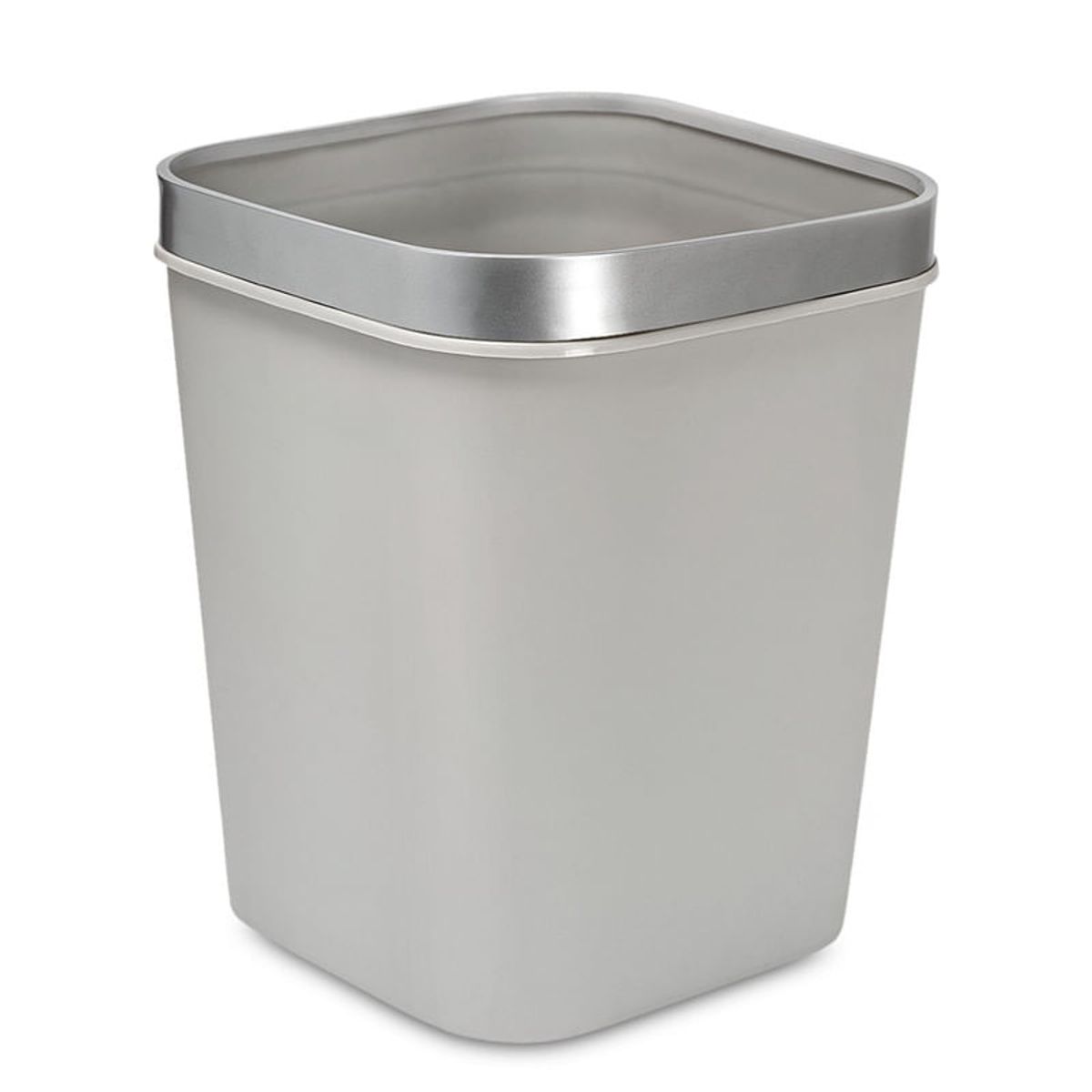 ENERGY PLUS - Cesto de Basura 15L con Pisa Bolsa Caneca Plástica Moderna