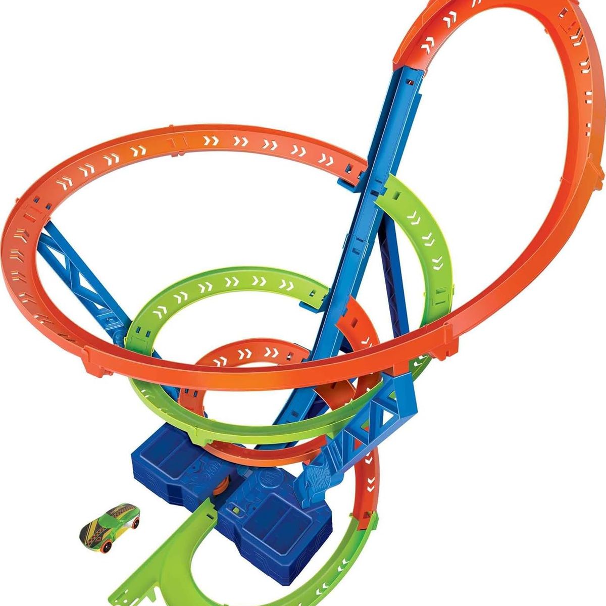 HOT WHEELS - Pista Hot Wheels Motorizada Choque Épico En Espiral