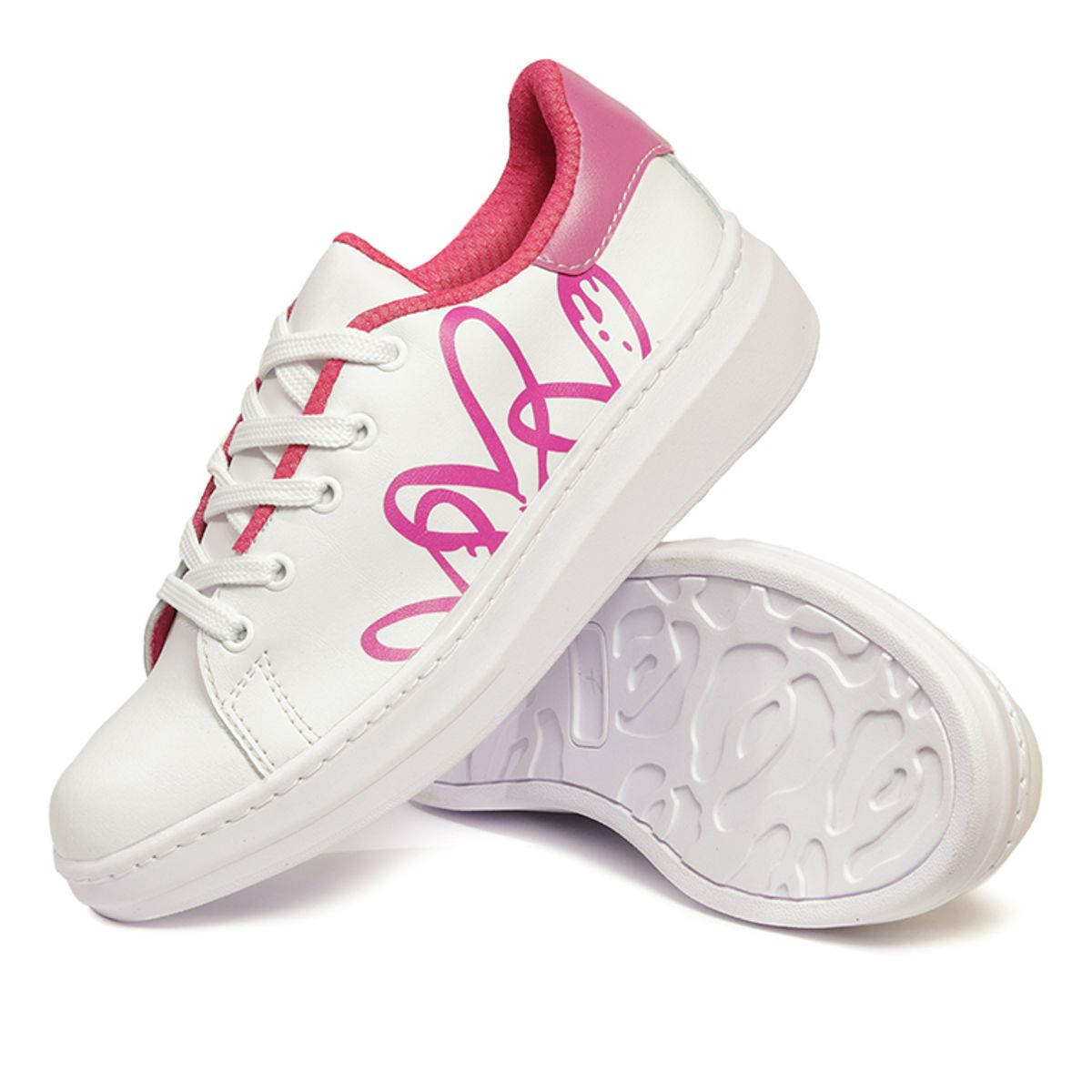 INCO - Tenis Mujer Fucsia Origen Corazones