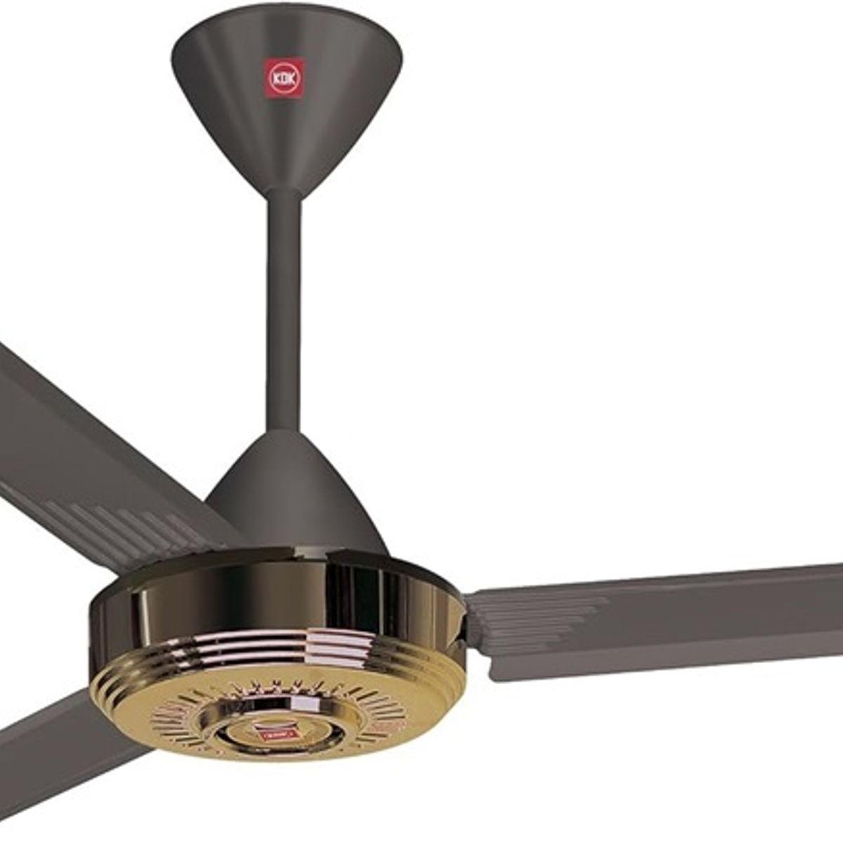 KDK - Ventilador De Techo KDK Industrial Ultra Refrescante 142 cm Marrón