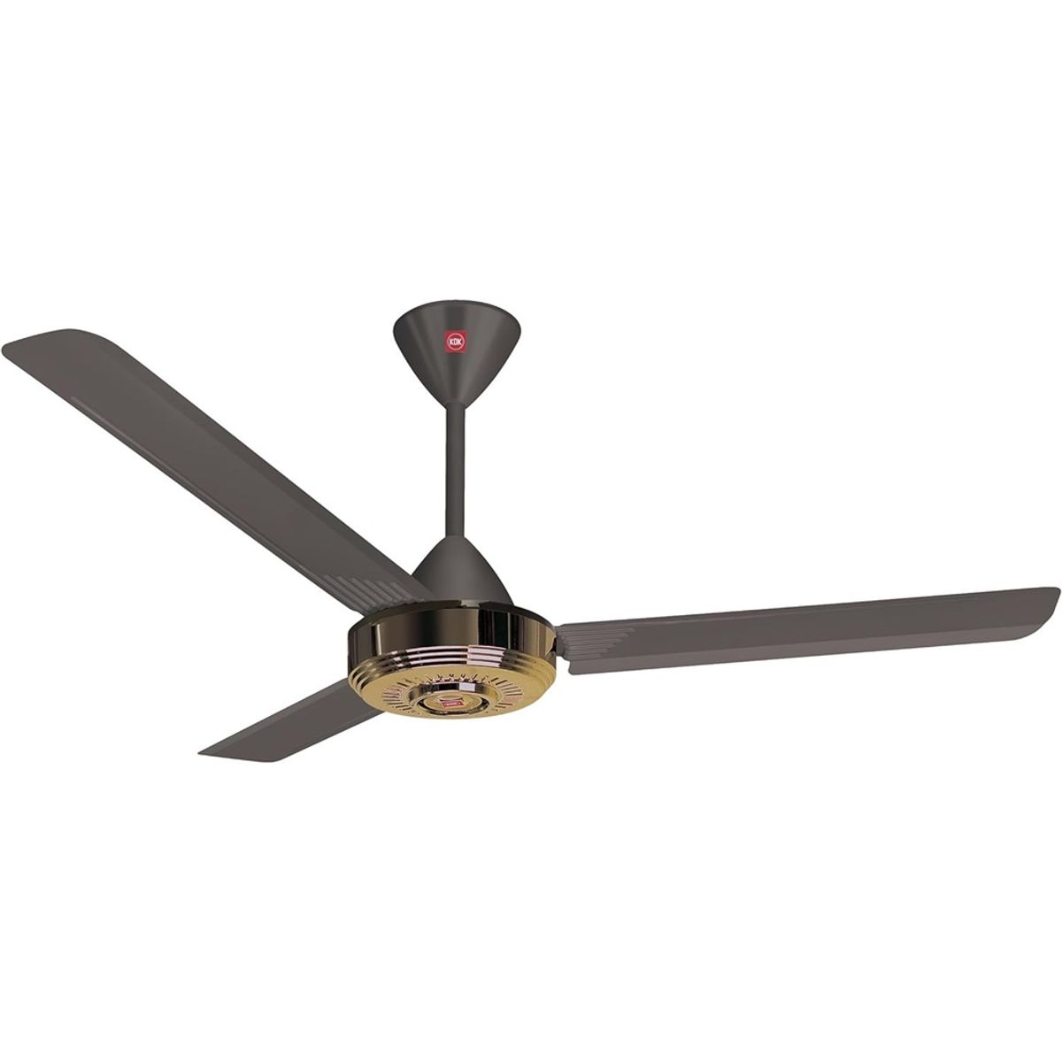 KDK - Ventilador De Techo KDK Industrial Ultra Refrescante 142 cm Marrón