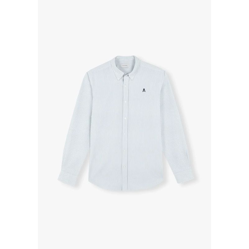 SCALPERS - Camisa new oxford SCALPERS Verde 37642GREENSTR