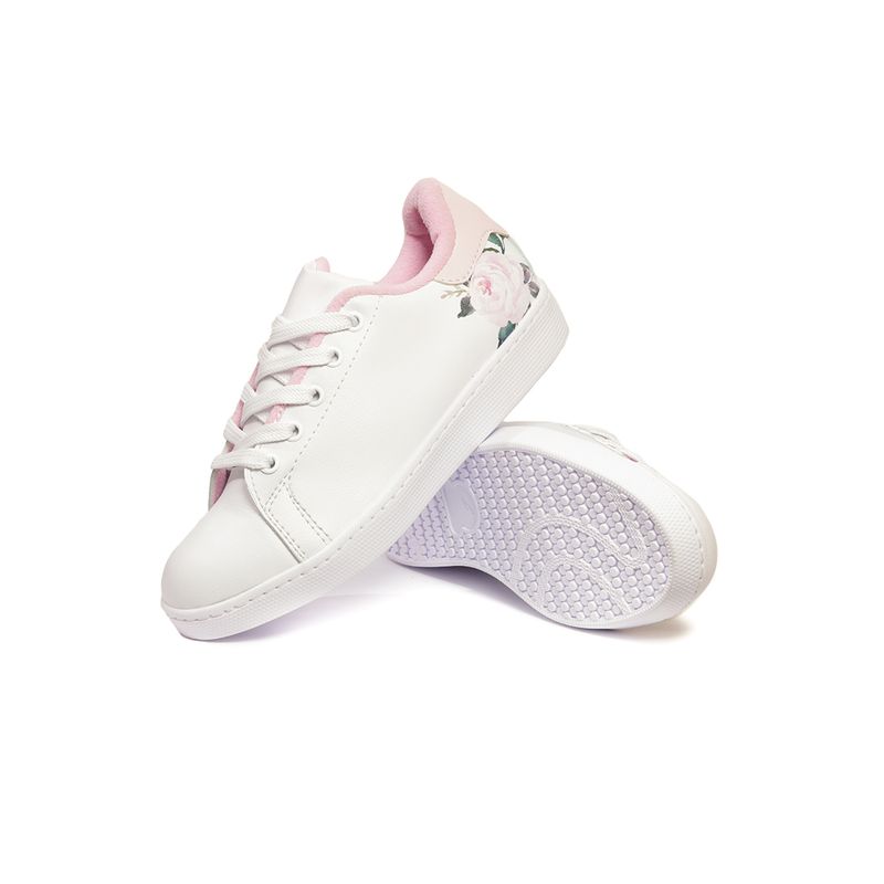 GENERICO - Tenis Mujer Rosa INCO Flores
