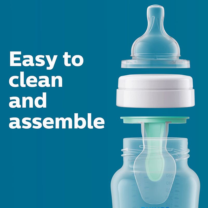 AVENT - Set X2 Teteros Biberon Avent 4 Onz Anticólico Airfree