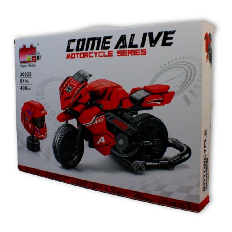 GENERICO - LEGO MOTO DEPORTIVA PINGAO BLOCKS REF: 30025