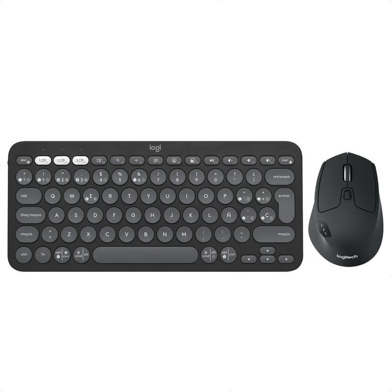 LOGITECH - Combo Multi-dispositivo Logitech Teclado K380s + Mouse M720
