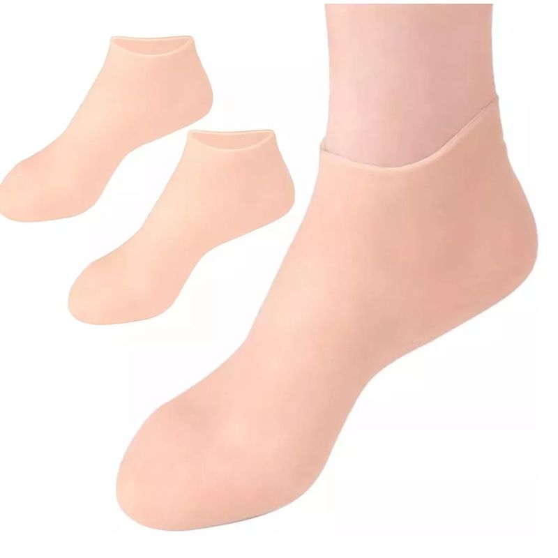 GENERICO - Medias Hidratantes De Silicona Para Dama Colores Surtidos
