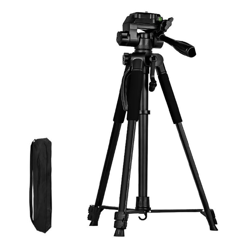 GENERICO - Trípode Profesional Ajustable Con Estuche Hasta 170cm
