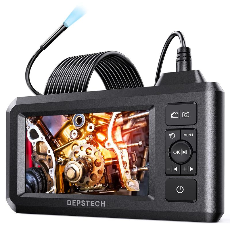 GENERICO - Endoscopio Digital Cable 5 M, Pantalla Lcd 4.3 Depstech