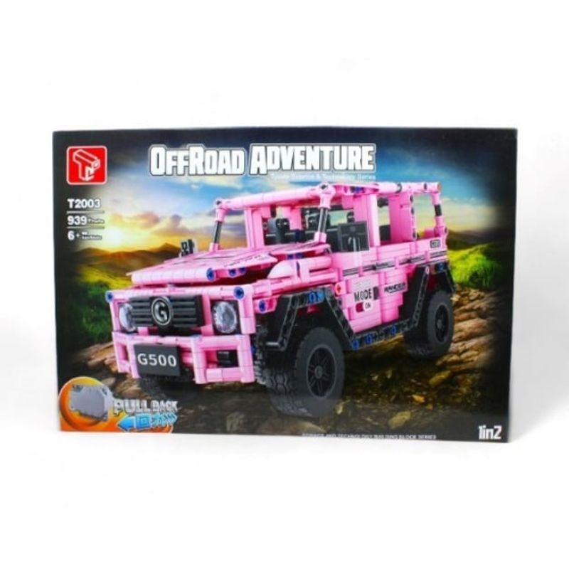 GENERICO - LEGO CAMIONETA TODO TERRENO TECNHOLOGY REF T2003