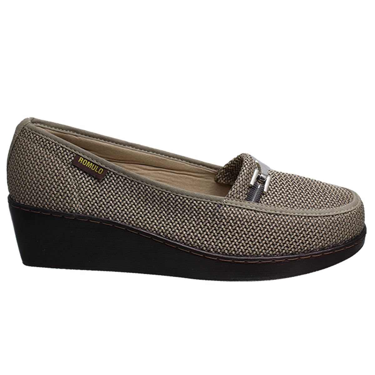 CALZADO ROMULO - Zapato Romulo Para Mujer Mocasín Textil