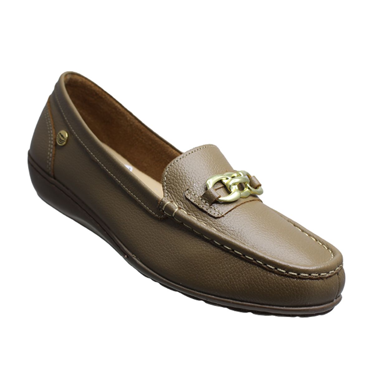 CALZADO ROMULO - Zapato Romulo Cuero Mocasín Para Mujer Hebilla Decorativa