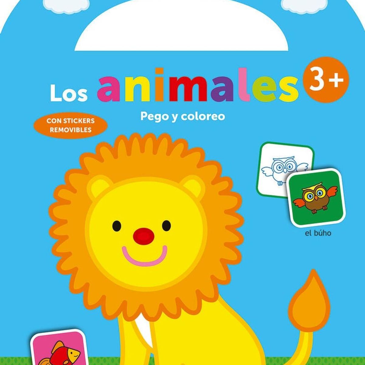 GENERICO - Los Animales. Pego Coloreo. Mi Primera Maleta