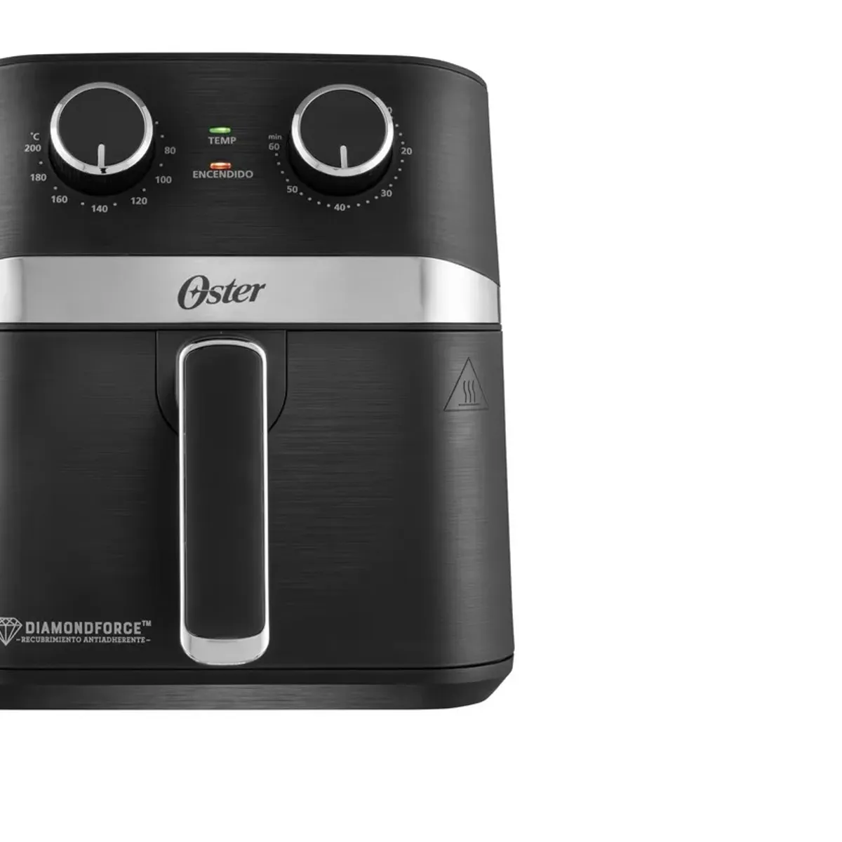 OSTER - Freidora de aire OSTER 4Lts Manual DiamondForce Negra