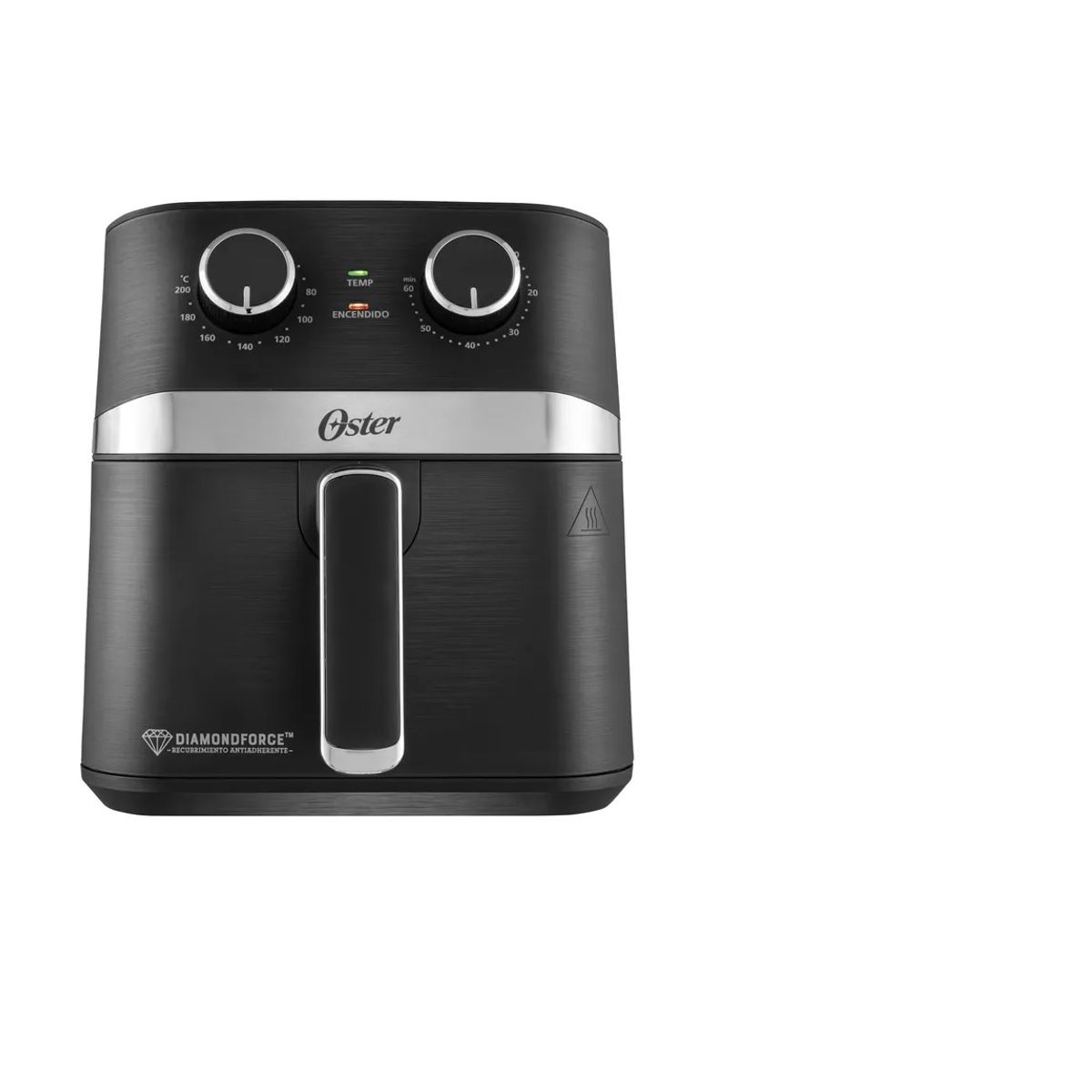 OSTER - Freidora de aire OSTER 4Lts Manual DiamondForce Negra