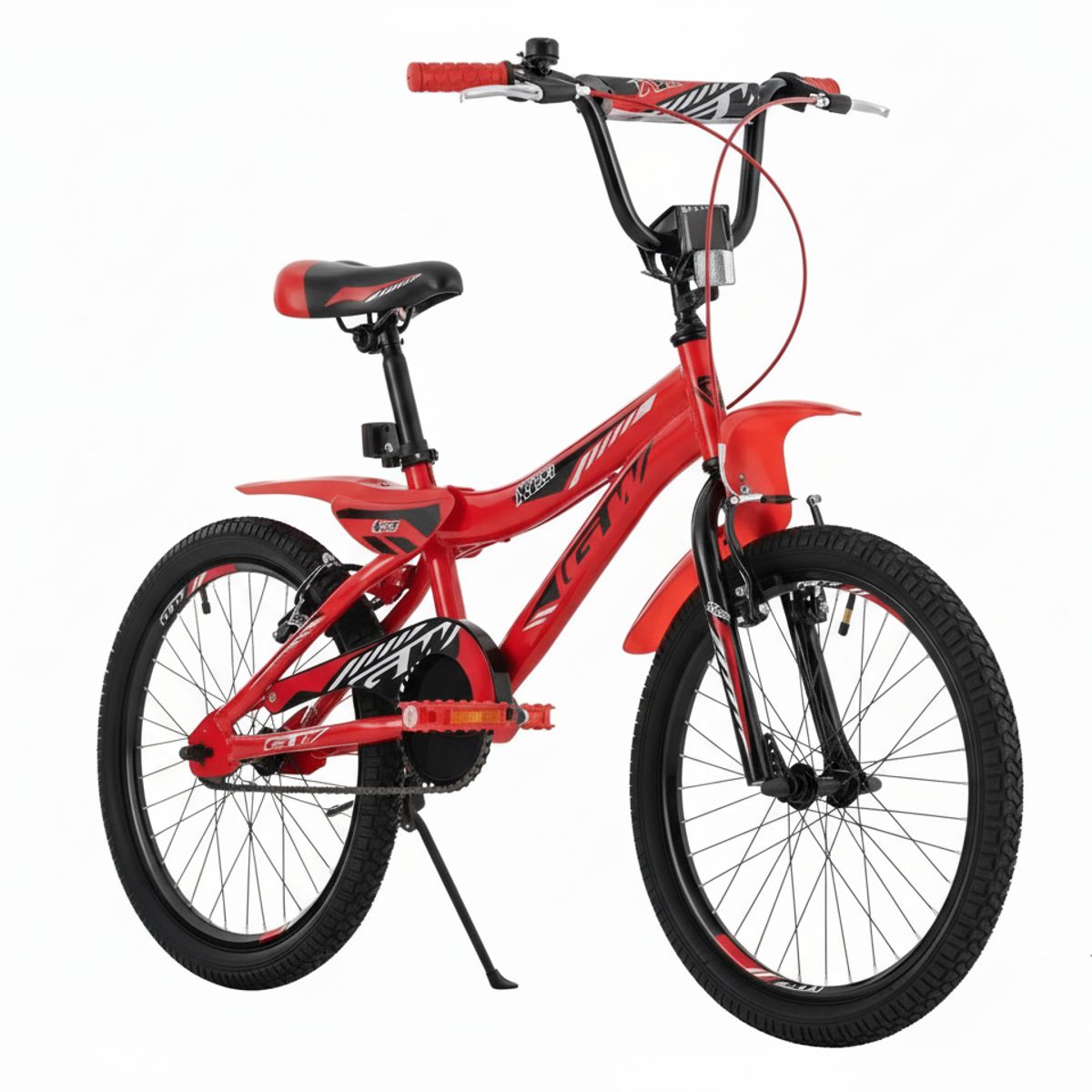 GW - Bicicleta para niños Gw Rin 20 TXT 650 6 a 8 años Rojo