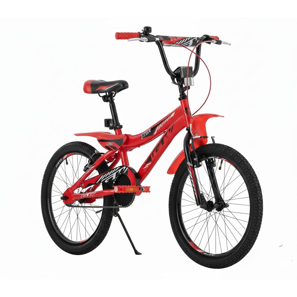 GW - Bicicleta para niños Gw Rin 20 TXT 650 6 a 8 años Rojo