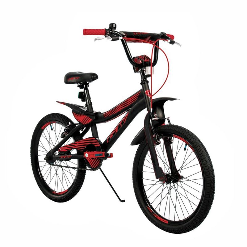 GW - Bicicleta para niños Gw TXT 650 Rin 20 6 a 9 años Negro Rojo