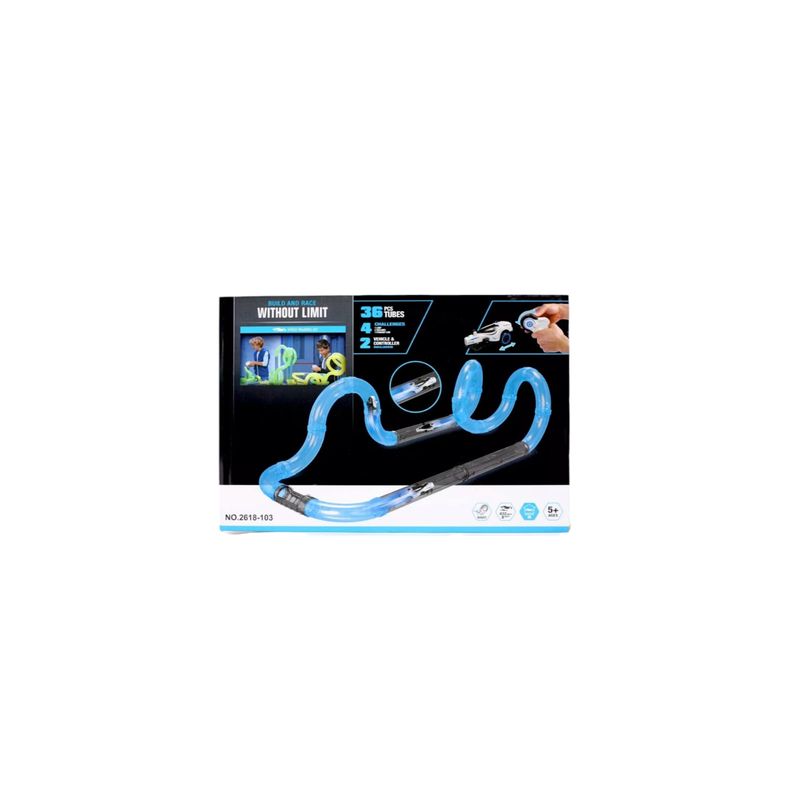 INFANTILES CAJUROMIX - Carrera Extrema en Tubos Locos 36 pcs