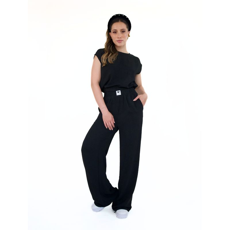 MOLGOA - Set Para Mujer Pantalón y Blusa Mangas- The Lover