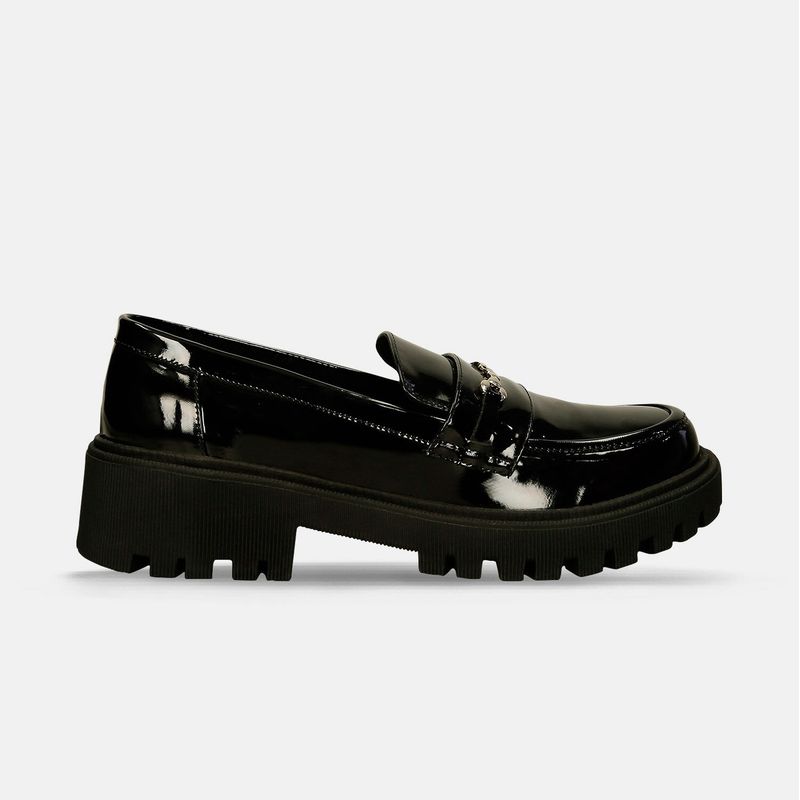 BATA - Mocasines Para Mujer Bata Negro Jazz