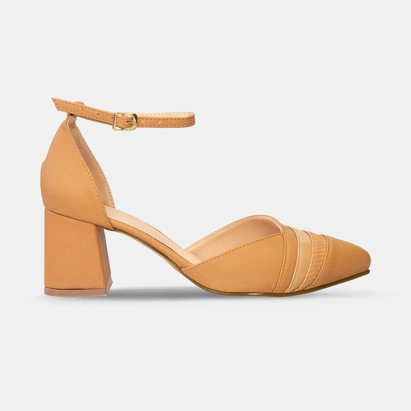BATA - Tacones Para Mujer Bata Camel Julieta