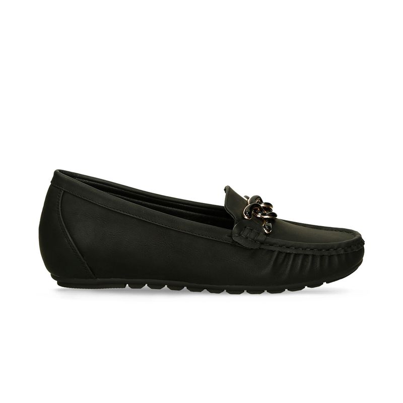 BATA - Mocasines Para Mujer Bata Comfit Negro Irma