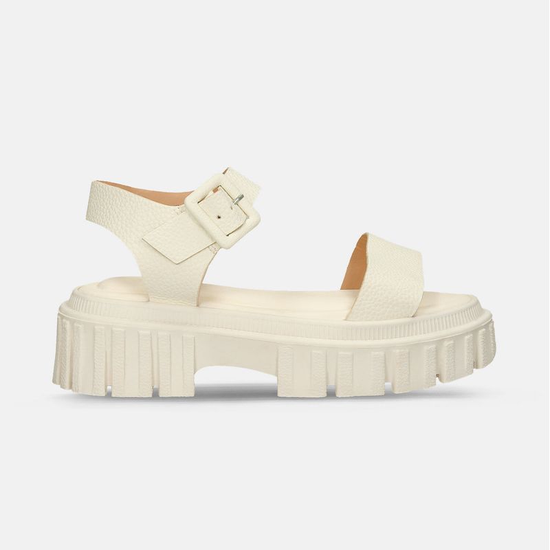 BATA - Sandalias Para Mujer Bata Blanco Jessie