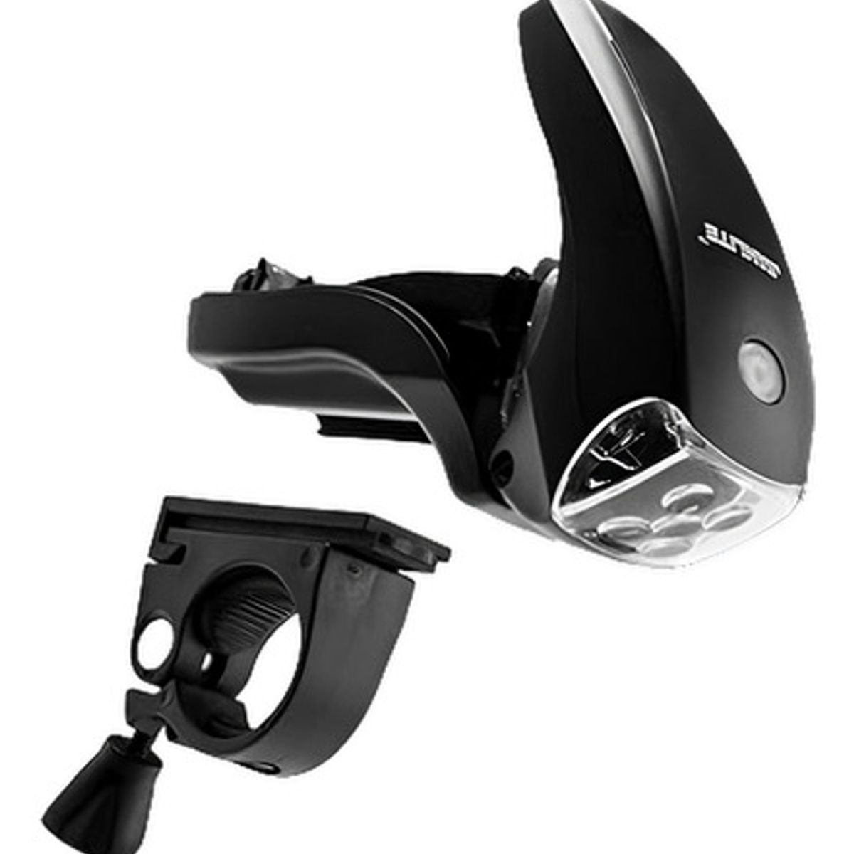 LITE - Luz Frontal Para Bicicleta 4.5 Volts 5 Leds 4 Modos